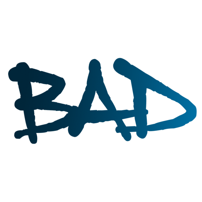 BAD simple logo